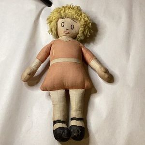 1930’S ORPHAN ANNIE CLOTH FAMOUS ARTIST SYND. AMERICAN NEEDLECRAFTS NY DOLL